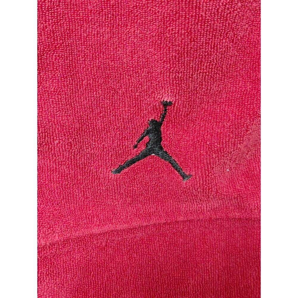 Jordan Red Drawstring Shorts Solid Polyester Size… - image 3